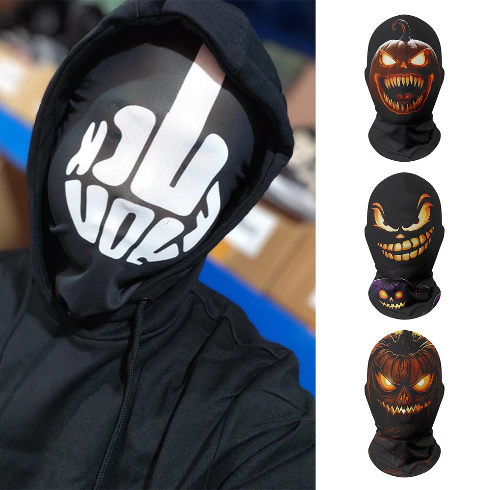 2024 New Custom Printing Shiesty Mask Unisex Faceless Mask Halloween Cosplay 3D Sublimation Polyester  Full Face Mask Costume