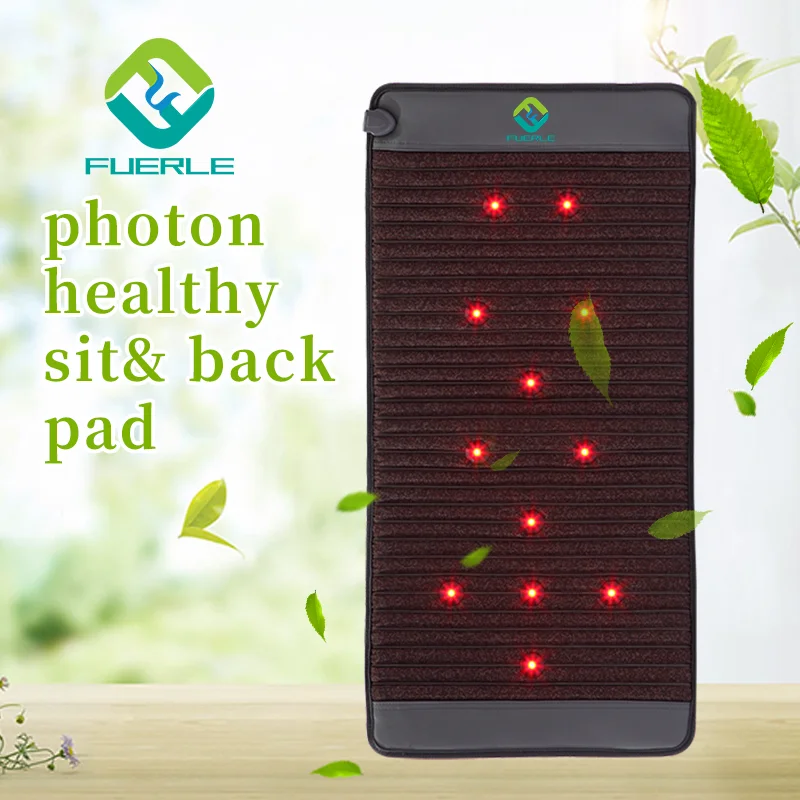 Fuerle PEMF tourmaline far infrared rays negative ion mattress infrared magnetic sit  pad for relaxing tendons