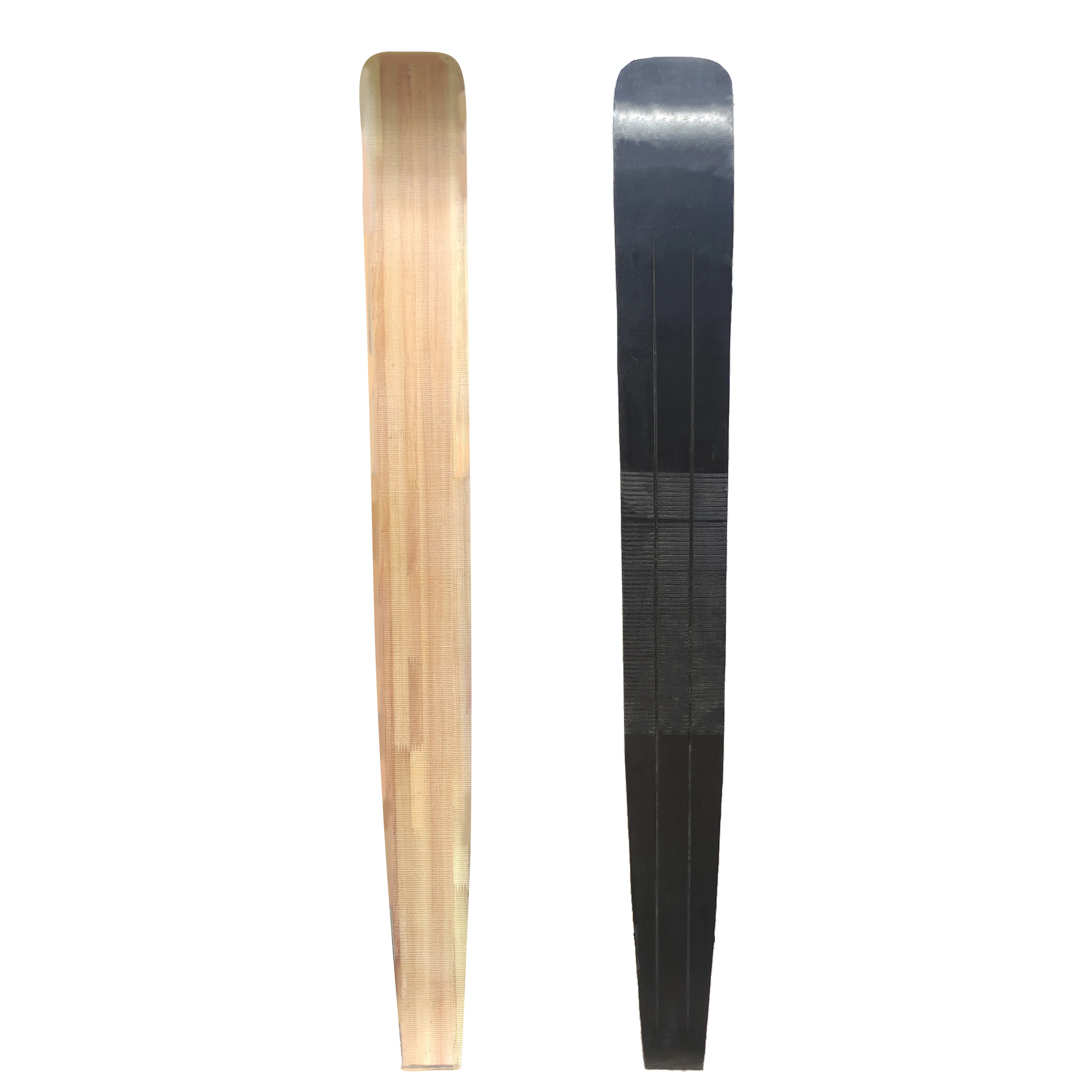 Wide backcounty skis with skin on bottom with step sole sliding  snowshoes