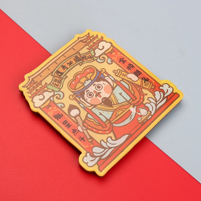 Wholesale customized printing display personalized epoxy resin transparent promotion frame magnet acrylic 3D refrigerator magnet