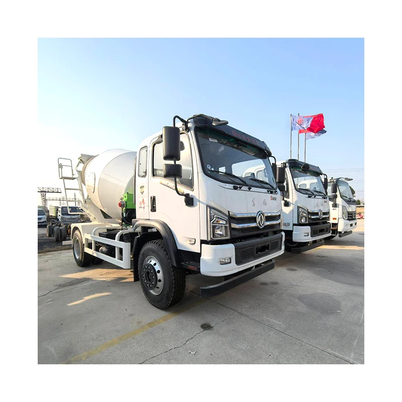 Cement Mixing Tank Truck Diesel Concrete Mixer Truck With Drum