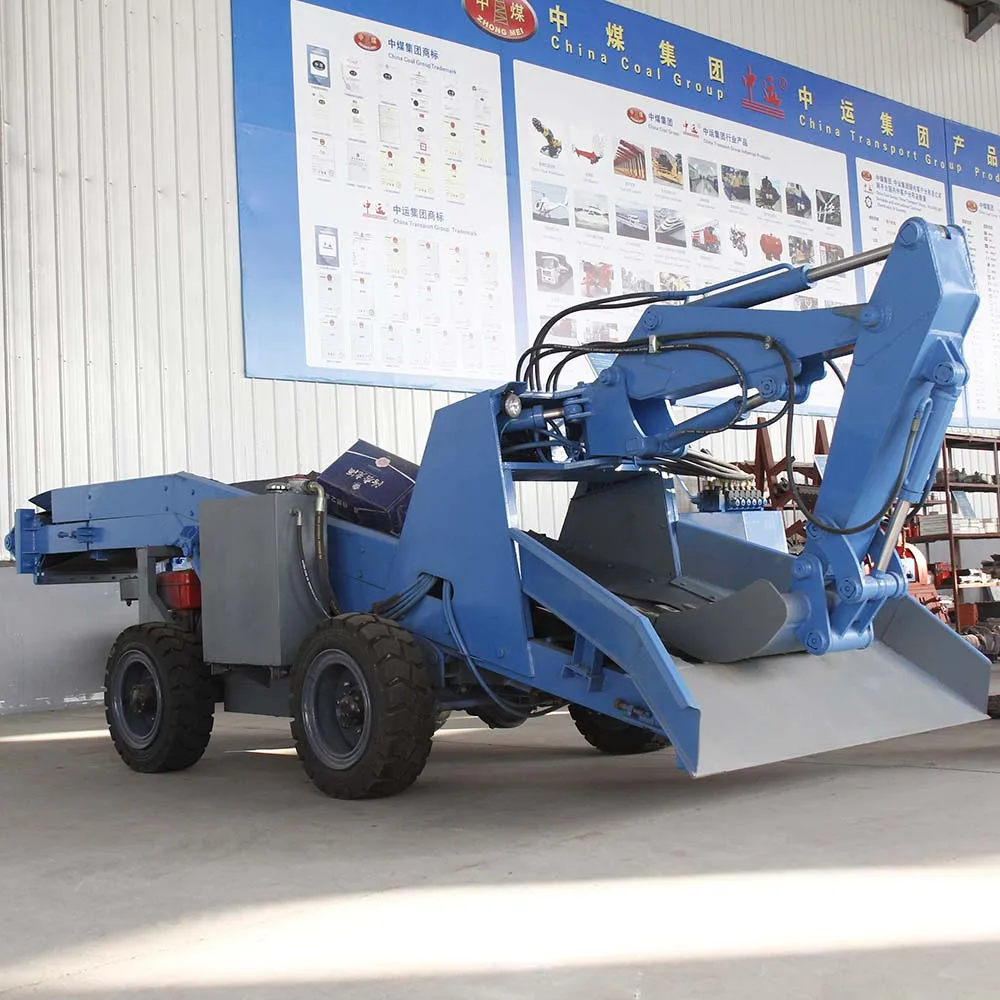 Hot Sale Crawler Mucking Wheeled Coal Mine Tuneel Air Mine Mucker Machine Rocker Shovel Underground Rocker Shovel