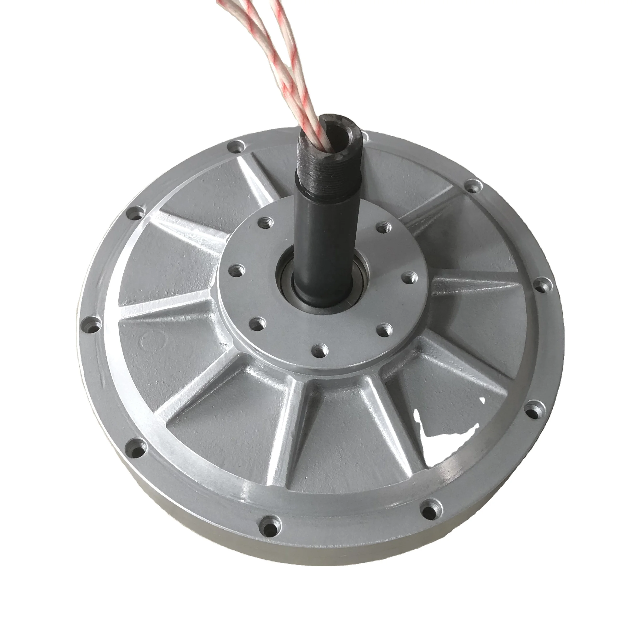 AC 3 Phase Disc Coreless Low Rpm Electrical Permanent Magnet Dynamo Generators Alternator Factory 3kw 950rpm Custom CE CN;JIA