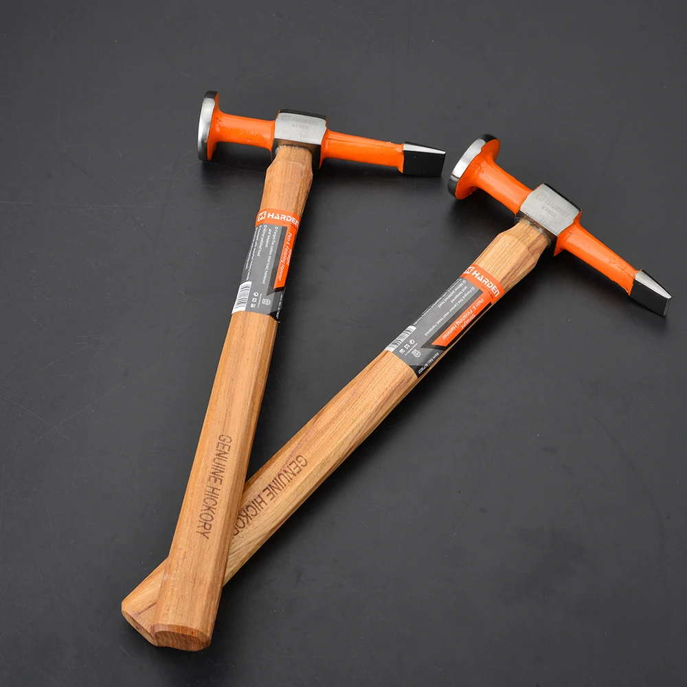 Professional 45 Carbon Steel Straight Pein And Finishing Hammer With Hickory Handle