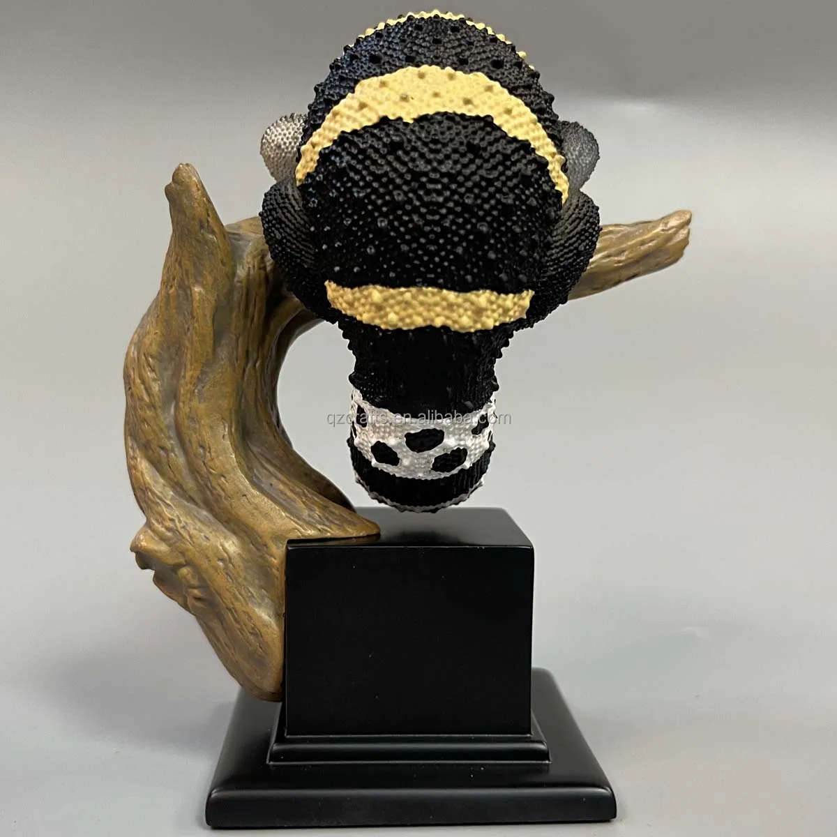 One Piece Polyresin Cute Gecko Statue For Gifts