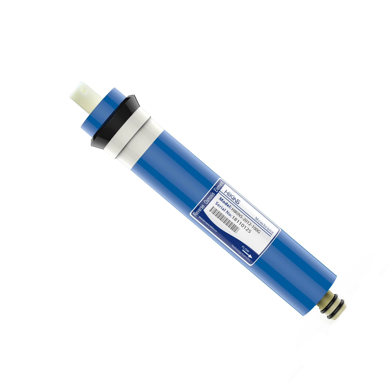 High Salinity Desalination 120 Psi 3000ppm OEM 2012 100 gpd Domestic Drinking Water Filtration Reverse Osmosis RO Membrane