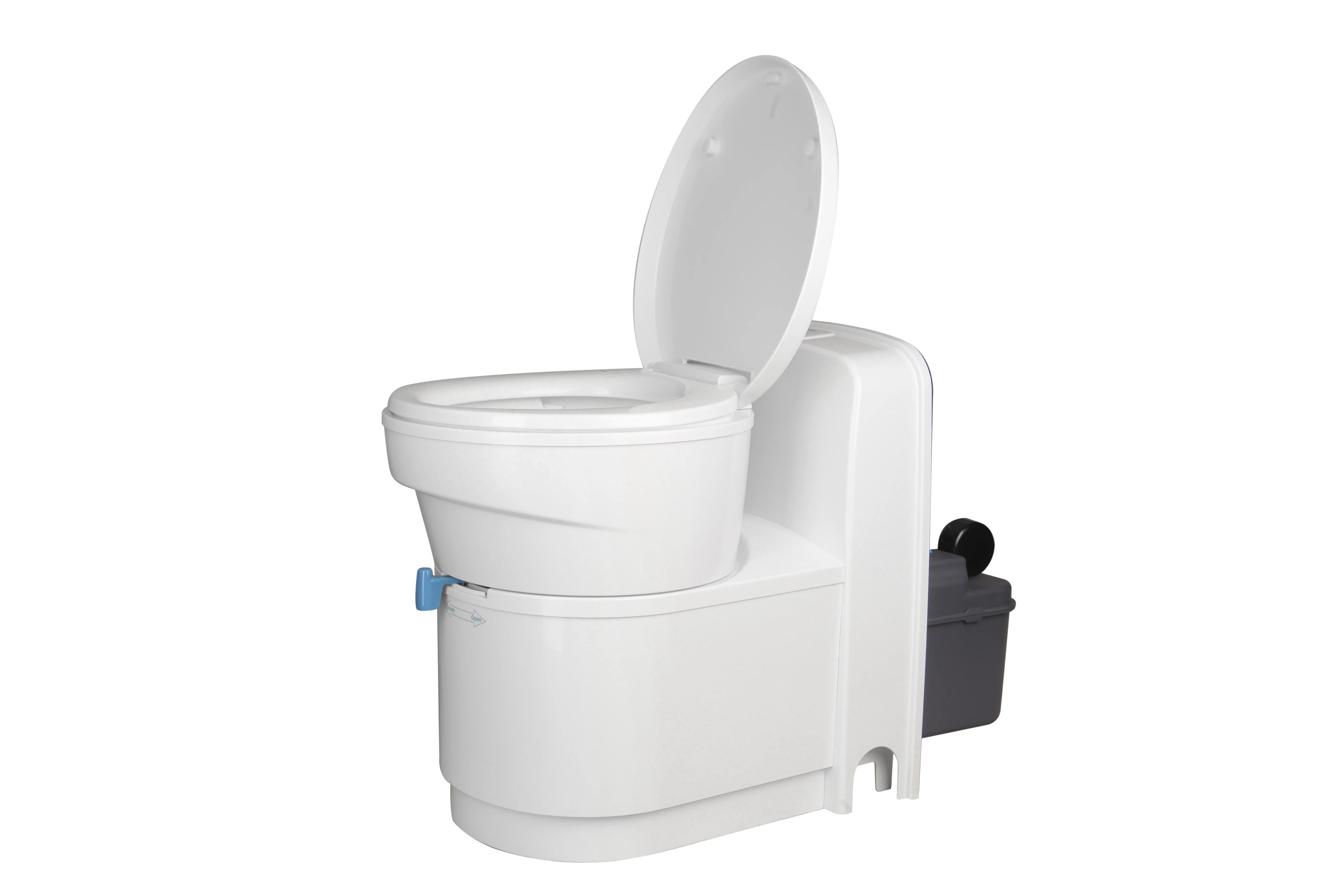 RV accessories Portable cassette white Electric Motorhome Caravan Toilet bowl
