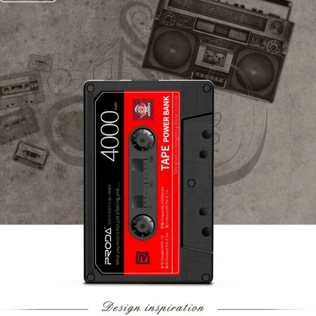 Popular hot sale Magnetic tape shape power bank, personalized design 10000mAh 2USB ports for mobile phone