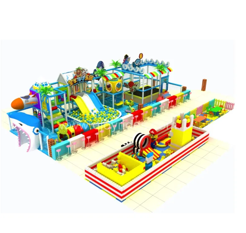 Happy Kids Role Play House indoor  Infants Play Entertainment Center for indoor playground indoor