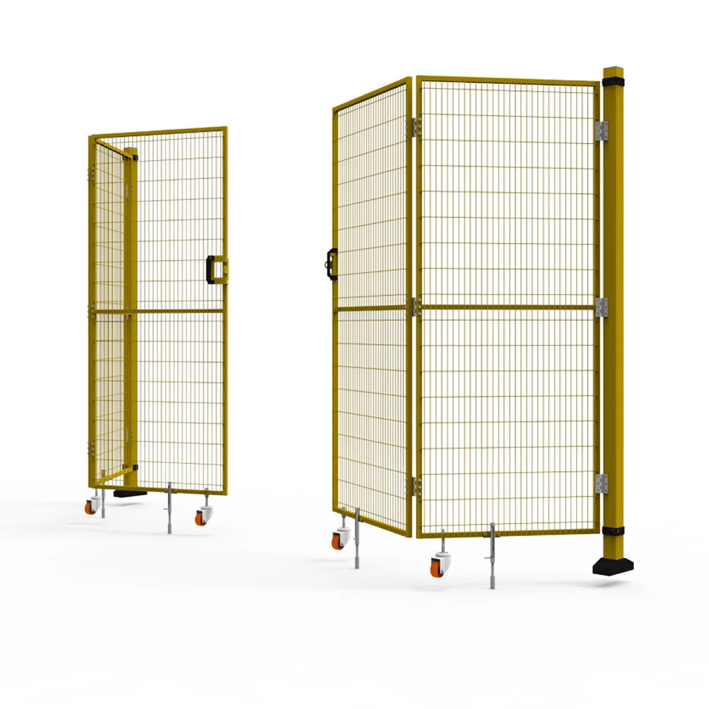 Machine guard safety fence Allsafe perimeter fence and gate
