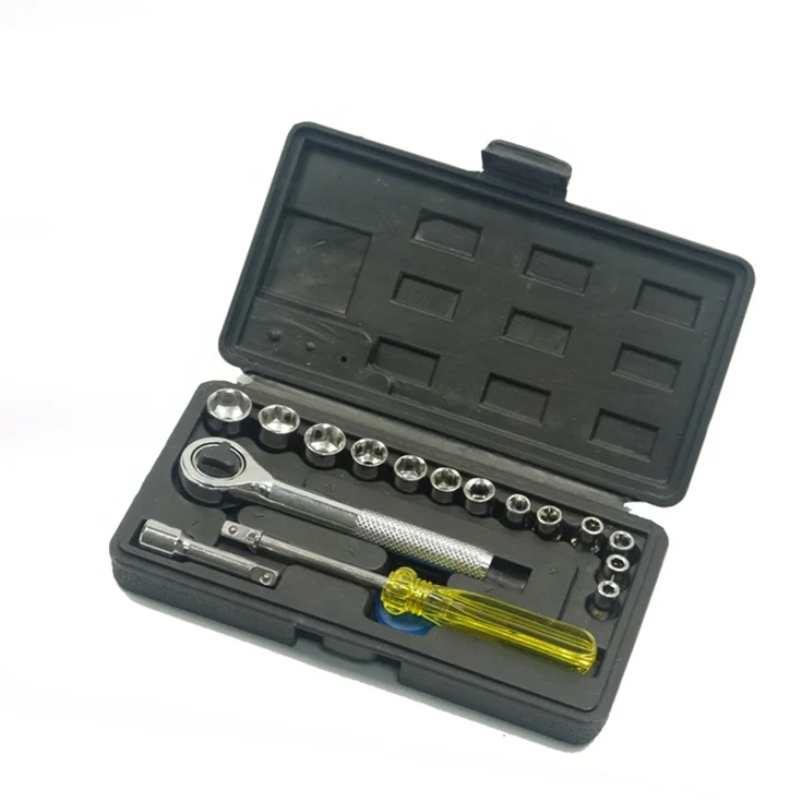 Cheap Price Promotion Use 17 Piece Wrench Tool Organizer Sockets Multi Tool Set Kit