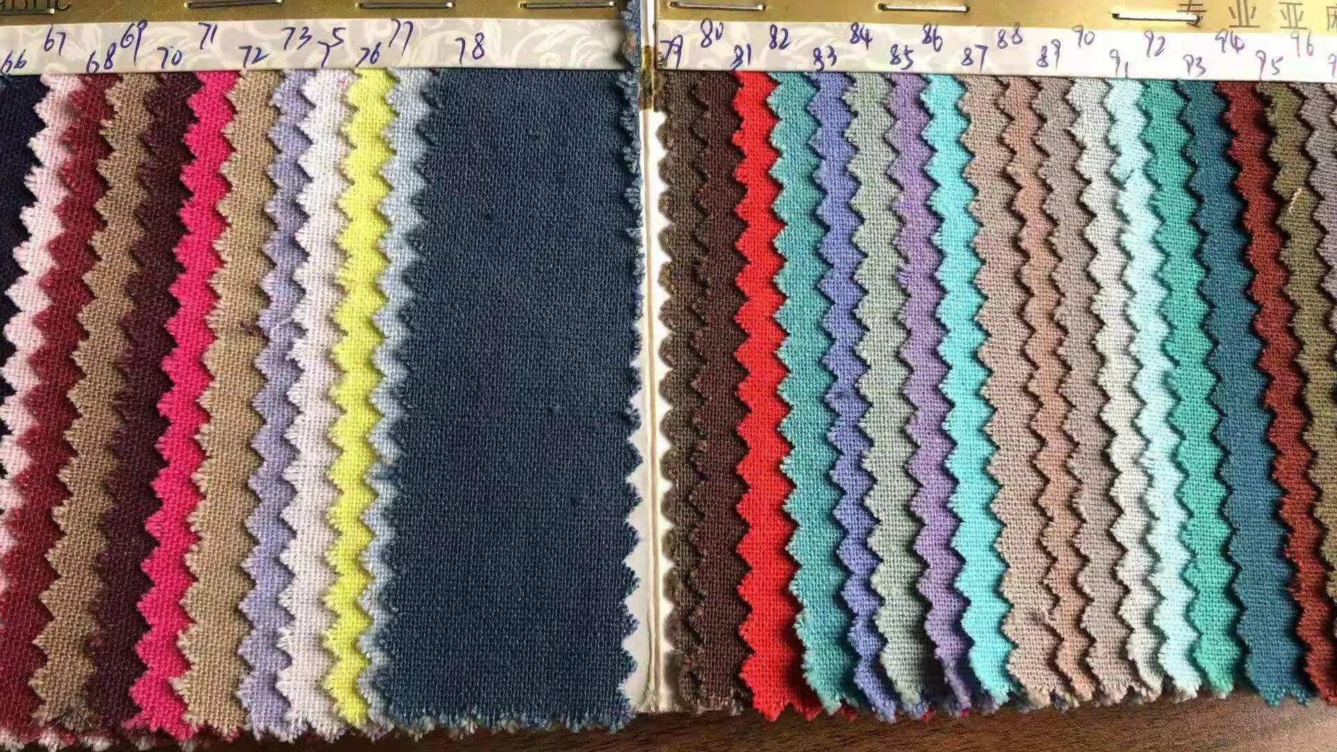 Made in China linen cotton blend fabric for Suits