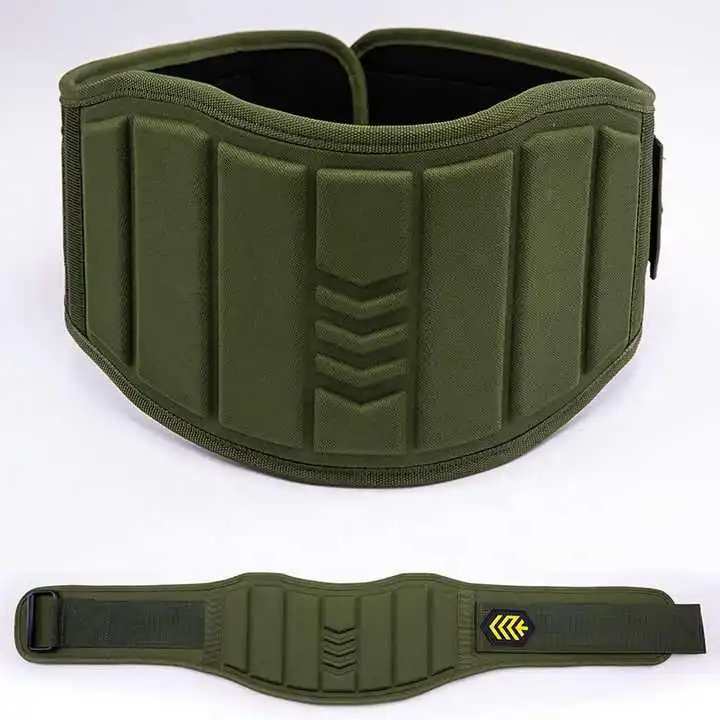 RS Custom Adjustable Lever Belt Fitness Heavy Duty Nylon Weight Lifting Belt EVA Back Support Powerlifting Gym Belt