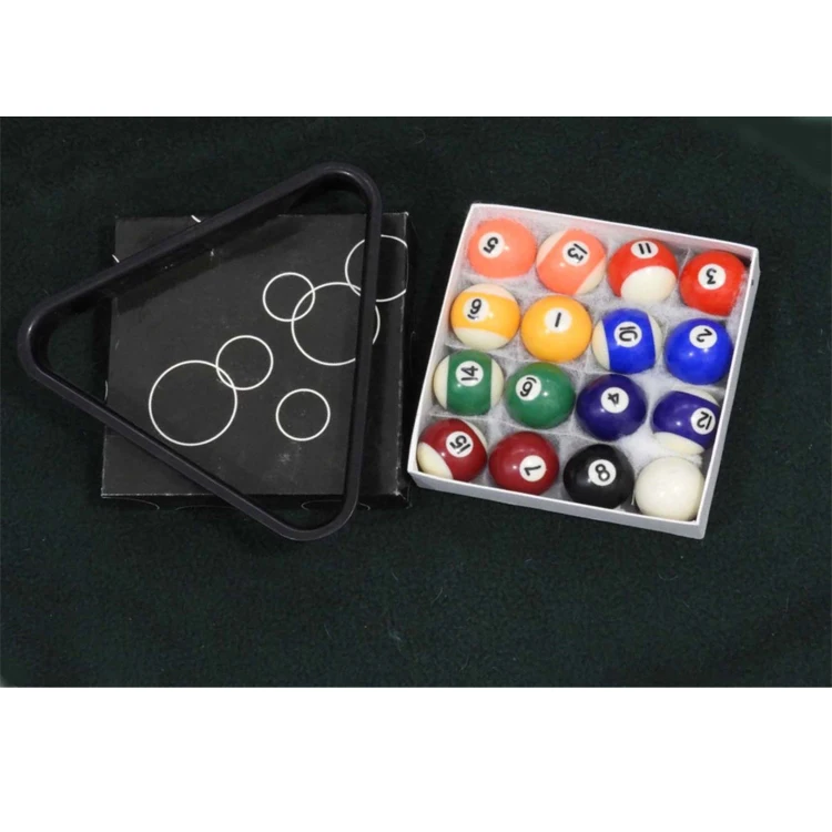 Pool table accessories / billiard ball 50.8MM color ball 48mm white ball accessories