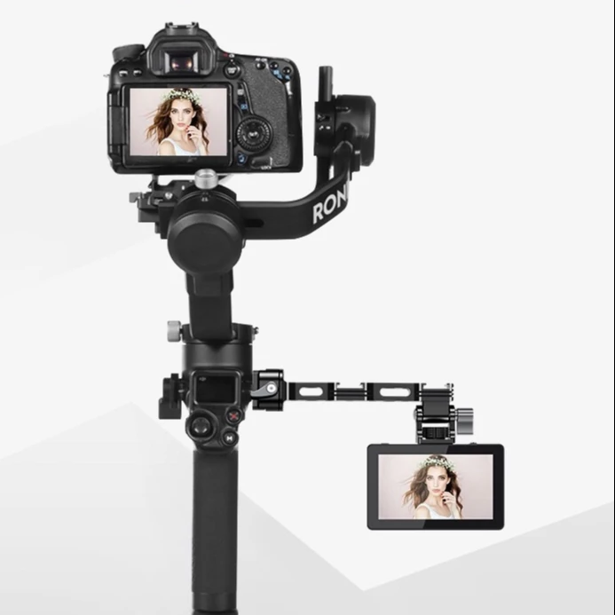 Регулируемое крепление монитора камеры для DJI Ronin-S/Ronin-SC/Zhiyun Crane 3/Weebill Lab