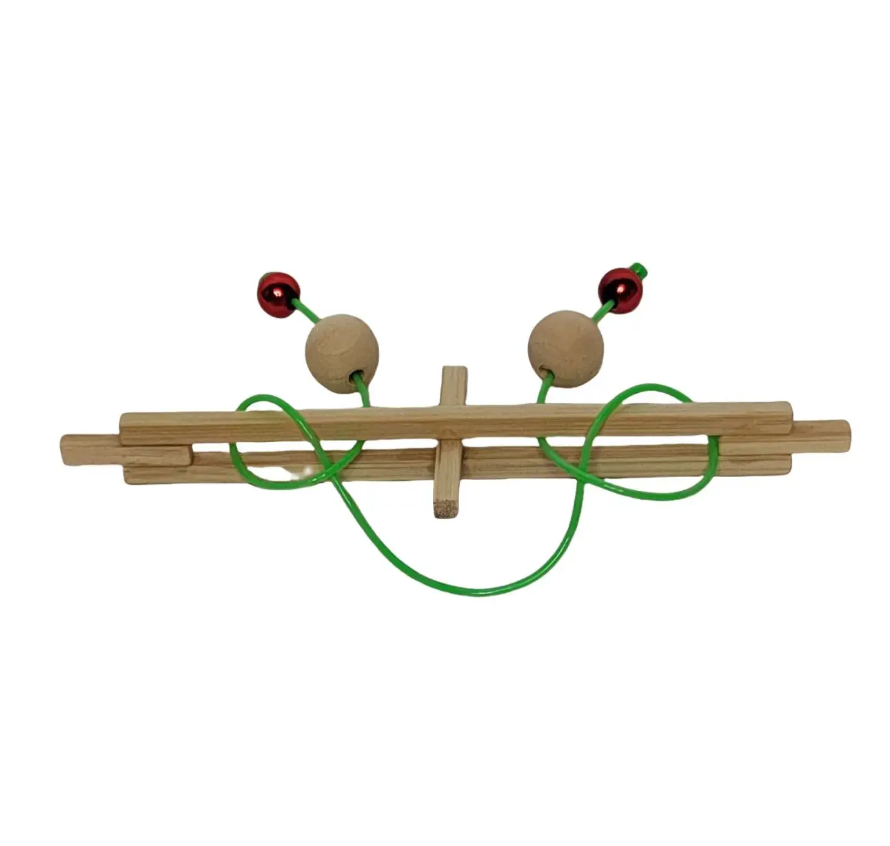 Fun DIY Math Toy Kit Two Balls Meeting Puzzle for Model Building and Creativity Encouragement