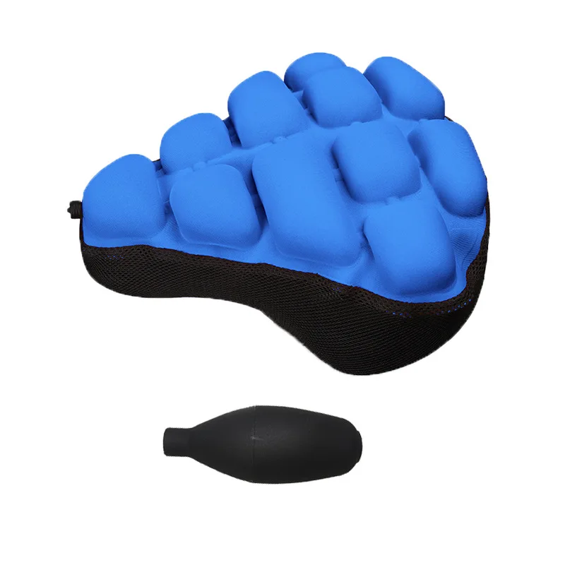 Inflatable Airbag Bike Seat Cover Bicycle Seat Cushion Bike Saddle Cover for Mountain  Bicycle Electric Bike Fitness