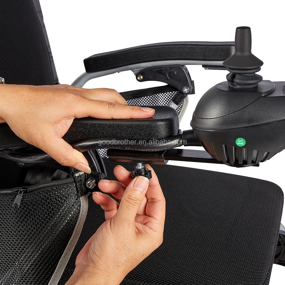 HG-W73001  lightweight foldable intelligent joystick  electric wheelchair for disablities