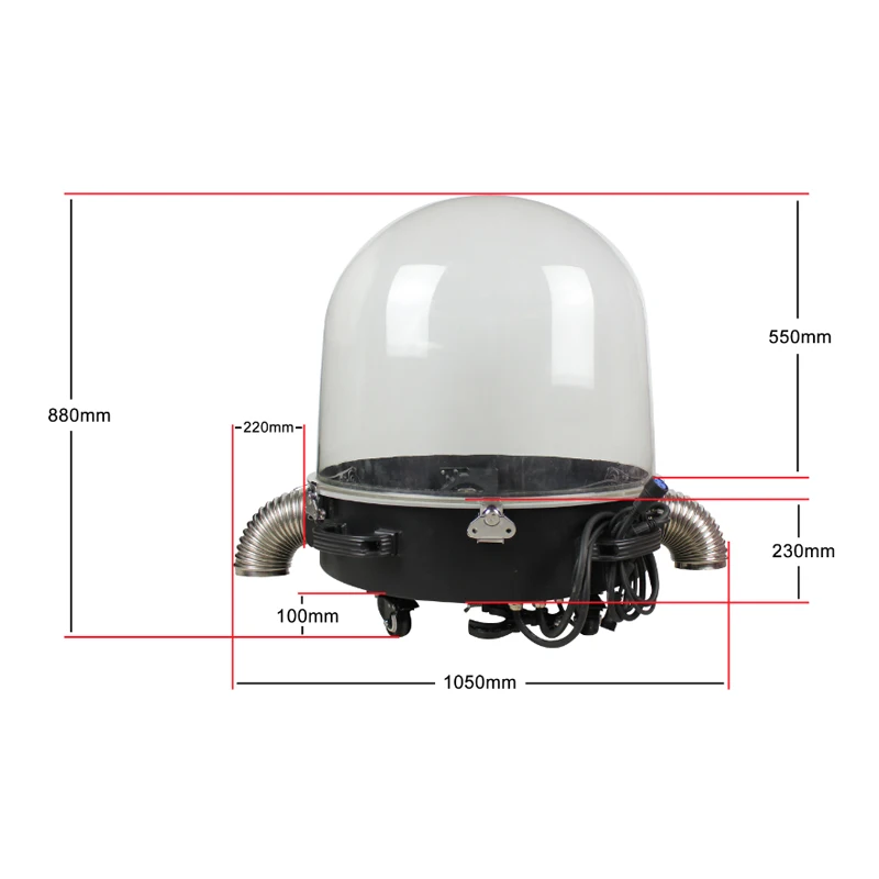 Hot sales outdoor dome waterproof moving head light rain cover for led stage dj disco lights