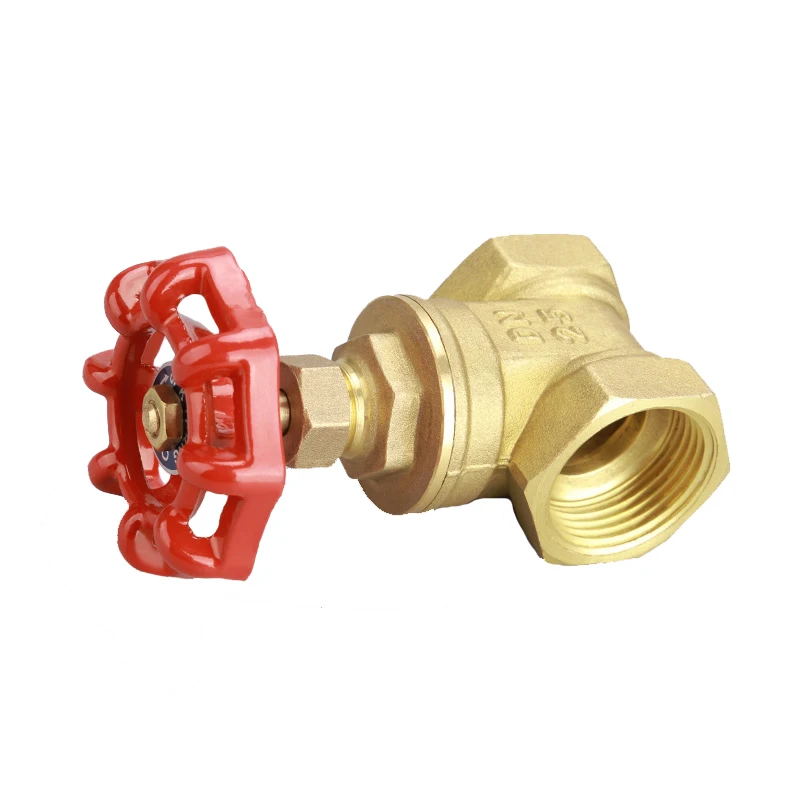 API Manual Gate Valve DN15 PN16 Thread Water Control Spiral Water Sluice Brass Gate Valve