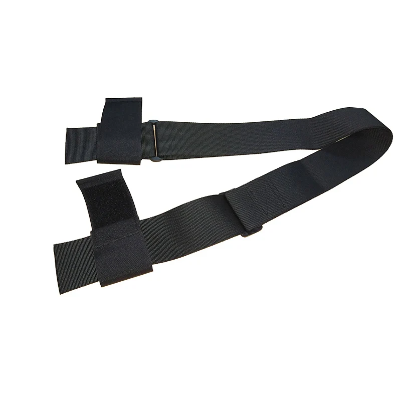 Adjustable Carrier Handle Lash Straps Hook Loop Protection Black Nylon ski shoulder carrier