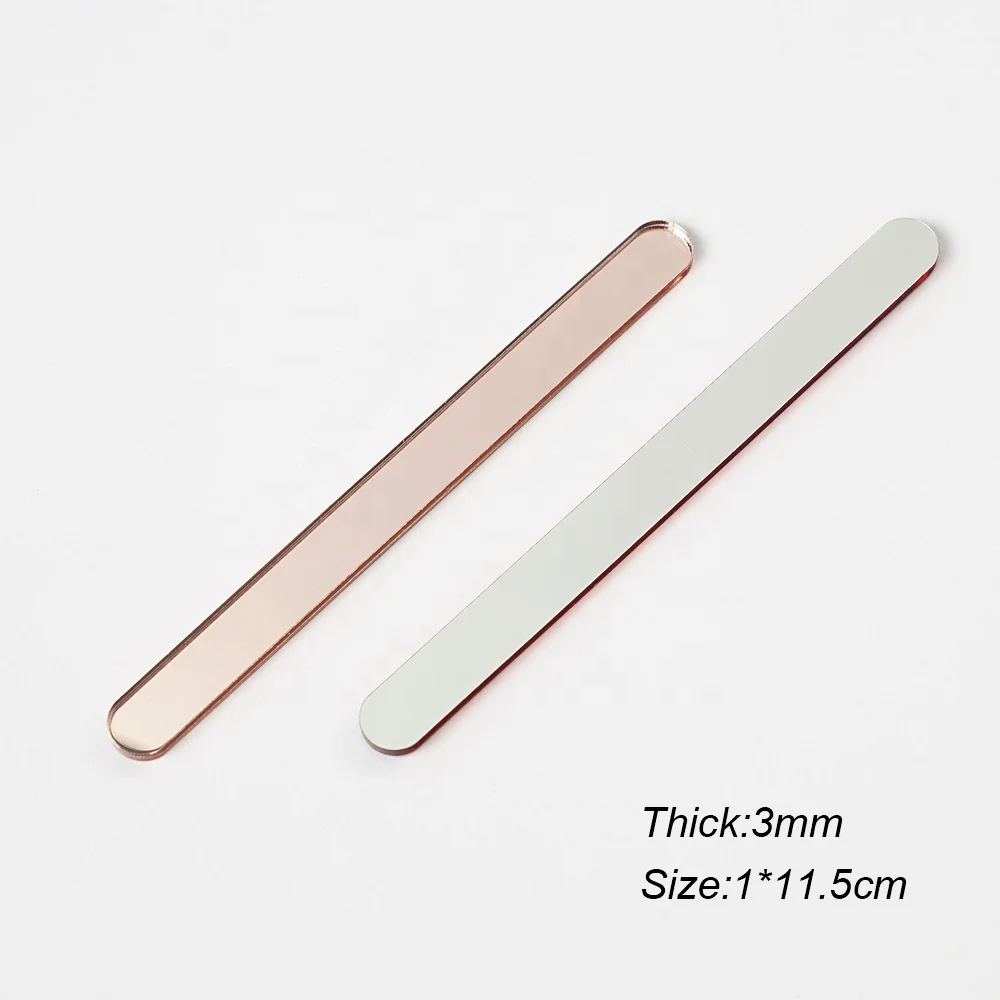 Acrylic Cake Popsicle Sticks Reusable Mirror Mini Ice Cream Stick  Healthy Snacks for Party Festival Diy Ice Cream