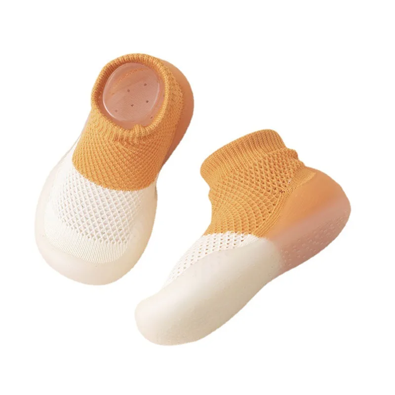 Cute design little baby kids mesh casual shoes boys and girls walking shoes