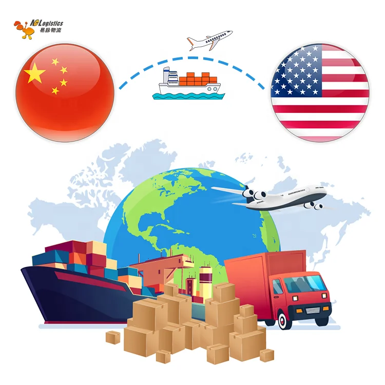 Shipping Agent From China Shipping Service Usa Warehouse Suppliers Sea Freight Forwarder Door to Door Delivery
