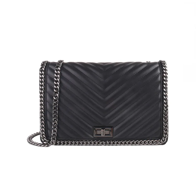 2023 fashion designer handbags chain ladies shoulder bag luxury messenger leather crossbody bag for women