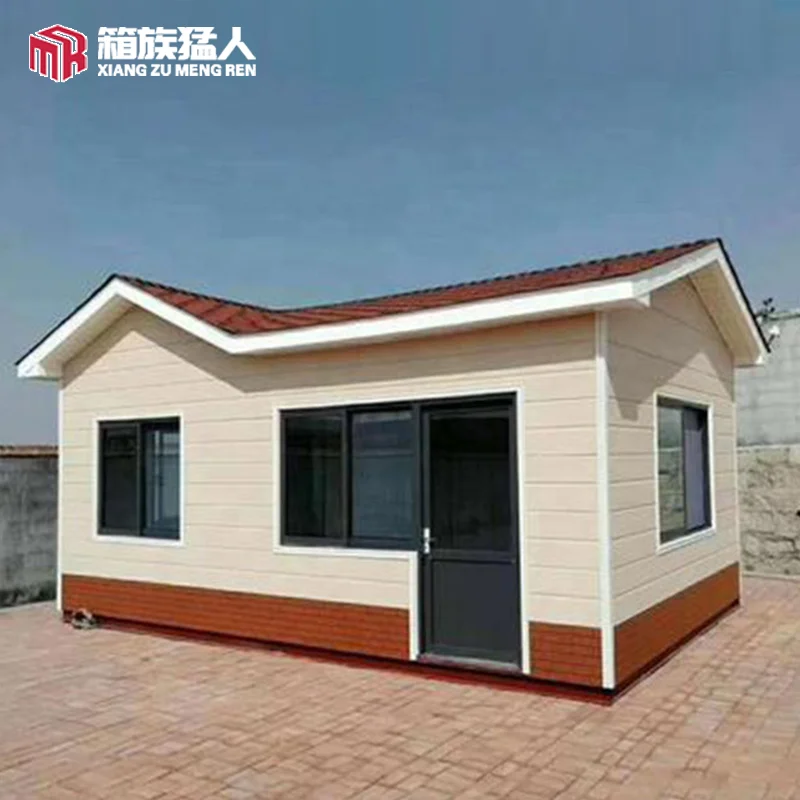 Factory Price Modern Light Steel Villa Houses Ready to Ship Cheap Travel Trailer Rv Camper Motor Homes caravan