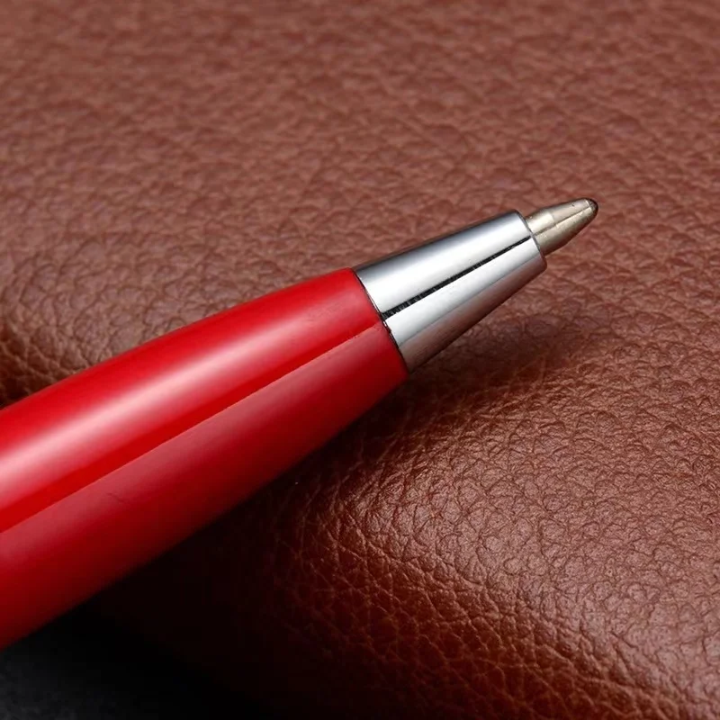 Personalized metal gift red ballpoint pen