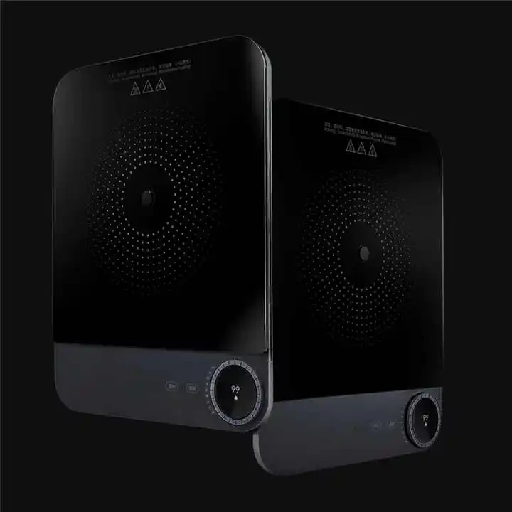 MI MIJIA 23mm Thin Commercial Induction Cooker Electric Ceramic Panel Stainless Steel & Glass Housing Household Hotel Use