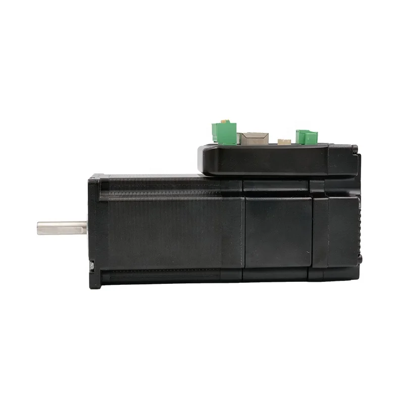 iHSS60-36-30-31-RC-SC Factory Price 36VDC 5A Nema24 Modbus CAN 3Nm integrated stepper motor with brake