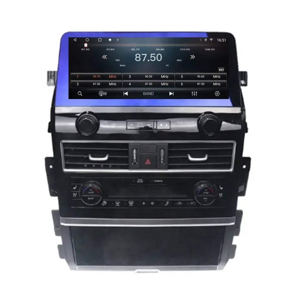 Patrol Y62 2013-2022 Interior dashboard upgrade 2023 Android 12 Car Radio Player Wireless Charging Carplay 4G 360