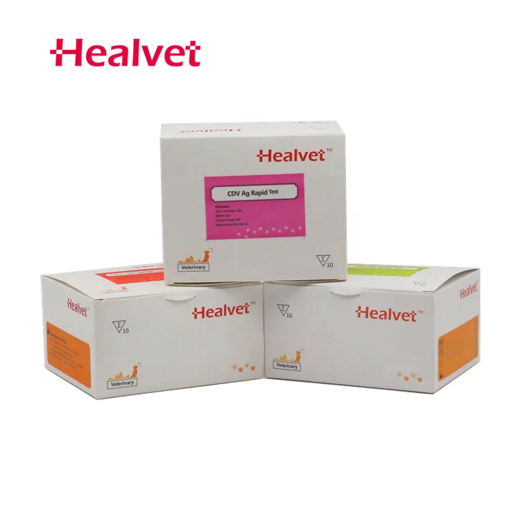 High Quality Factory Price Vet Dog Health Systemic Symptom Detect CDV Rapid Test Kit