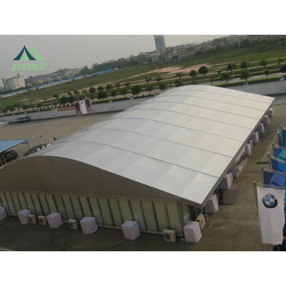 Large arcum tent for wedding, ceremony and event Brand Trade Show Tent with side walls
