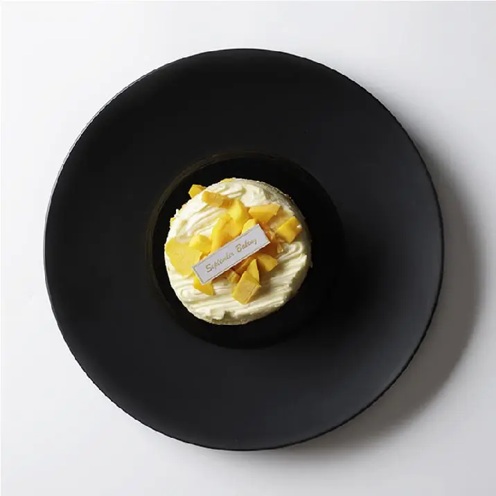 Restaurant Black Matte Plates, Hosen 28 ceramics Manufacturer, Black Dinner Plate&