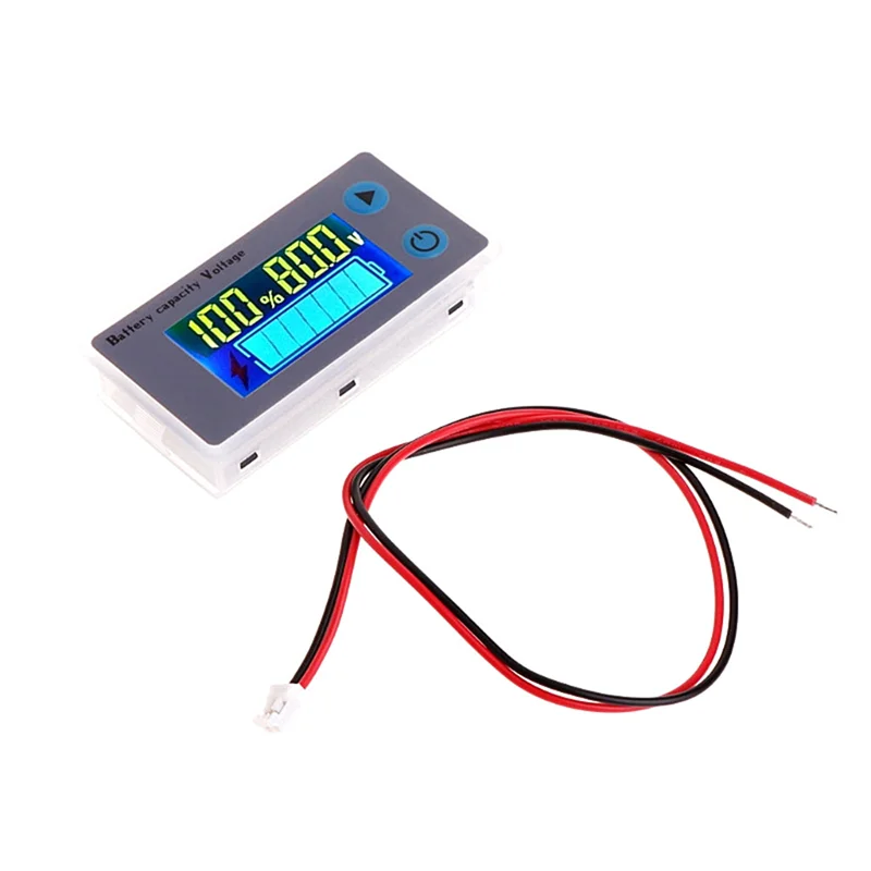 JS-C33 10-100V Универсальный ЖК-дисплей автомобиля свинцово-кислотная для проверки емкости литиевых аккумуляторов индикатор цифровой вольтметр напряжения тестер Монитора Метр
