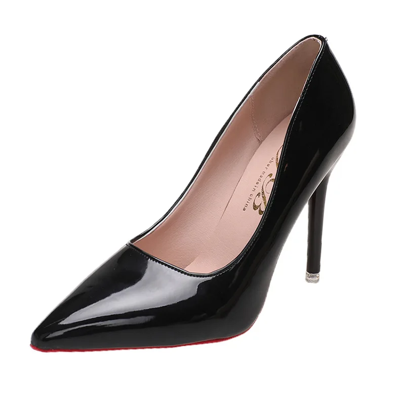 Trendy Heels For Women 2024 New Arrival High Heel Pointed Shoes Elegant Ladies Office Shoes Women Red Bottom Heels Spiked Pumps