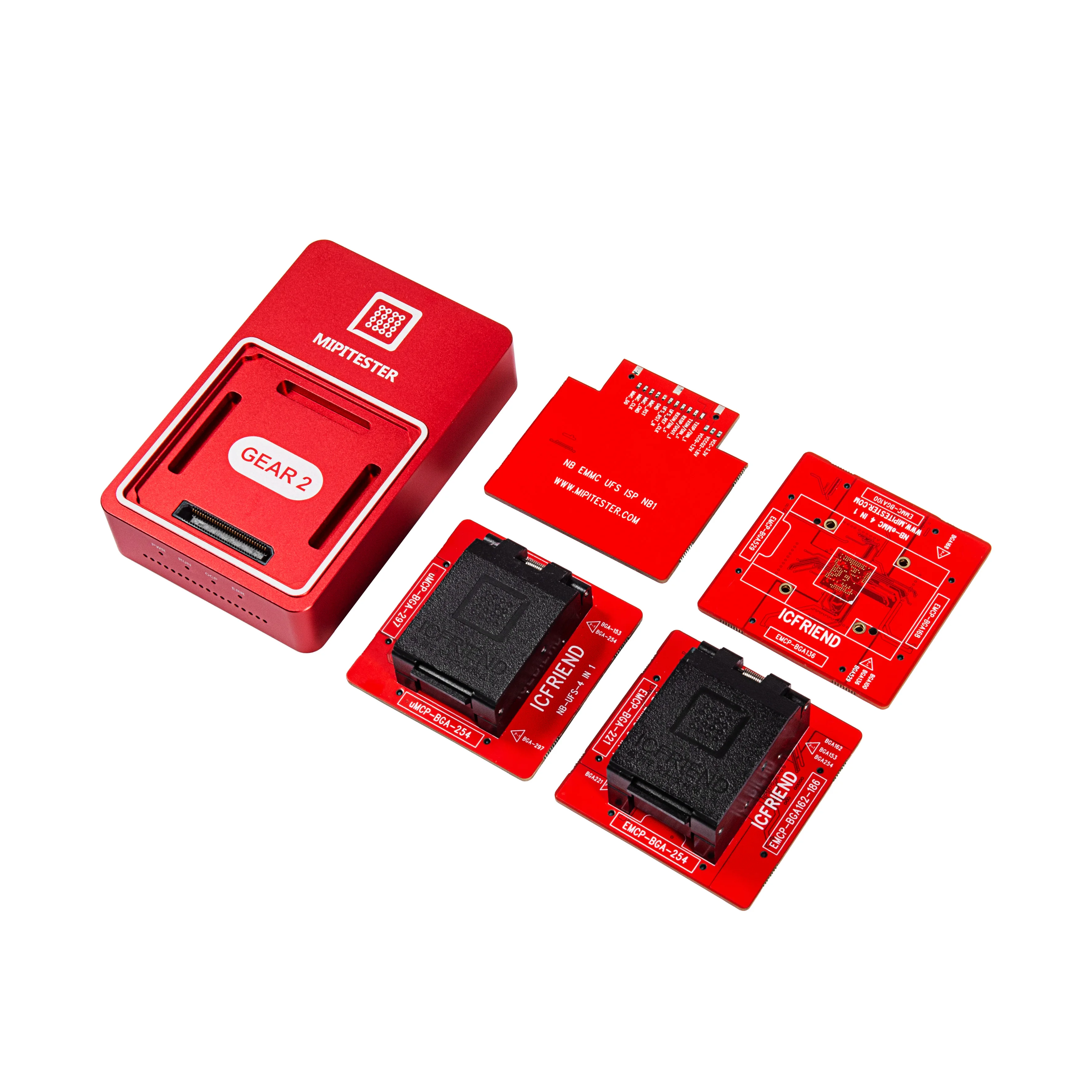 MIPi-G2 MiPitester G2 GEAR2 host + UFS BGA153 254 297 LPDDR testing/I2C SPI NAND/EMMC UFS FFU/Unlock UFS G2 MIPI бокс-тестер