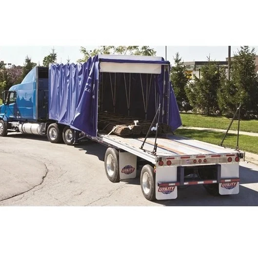 Truck Trailer Sliding Bow Roof Tarpaulin Systems
