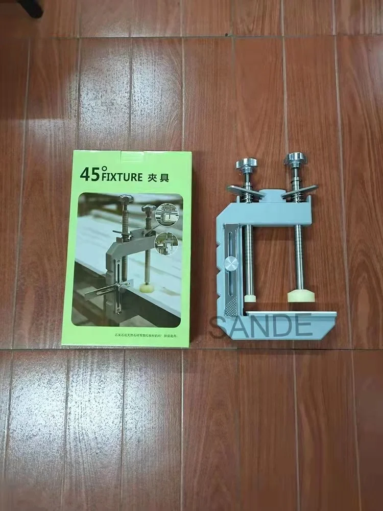 SANDE Sale Factory Directly Aluminium Stone 45 Degree Mitre Clamp for Countertop