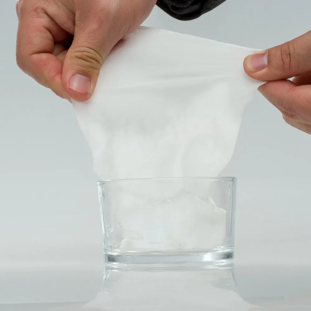 Widely used  Washable  Spunlace Nonwoven  Soft Cotton Tissue Sensitive Skin Dry Baby Wipes