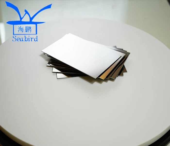 Shape Memory Nitinol Ti-Ni Alloy sma Sheet/Plate Price