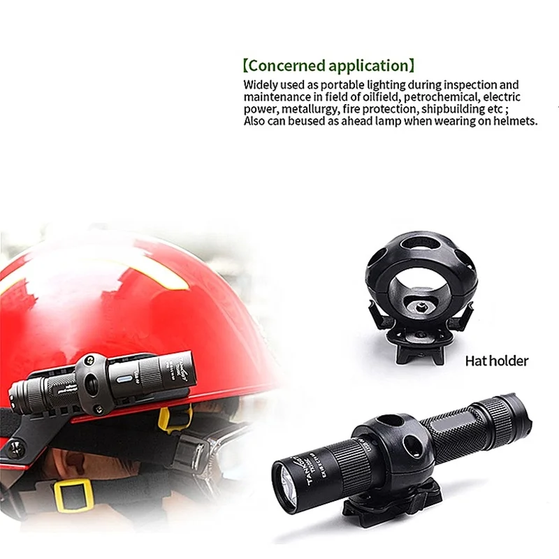 Перезаряжаемый аварийный взрывозащищенный Головной фонарь Tank007 USB type