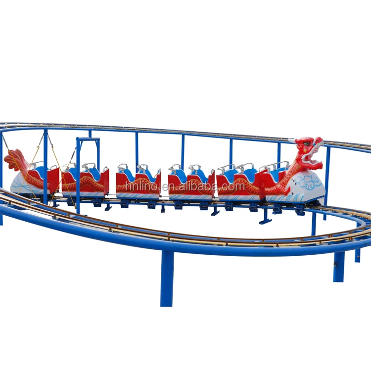 Amusement Park Rides Electric Train Attraction Luna Dragon Roller Coaster Fun