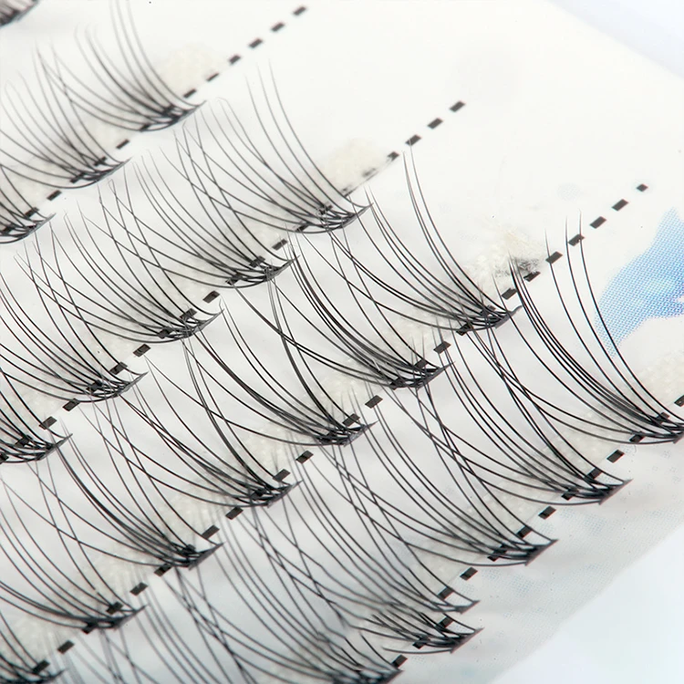 Easy Fan Volume Mink Eyelash Extensions Vendors D L Lc Ld M Hybrid Individual Wholesale Eyelash Extension Supplies