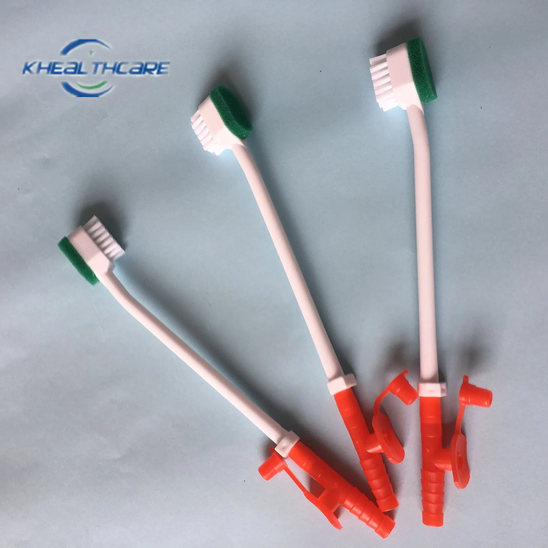 
Disposable health medical foam tip suction sponge oral care swab factory price for brushing teeth 