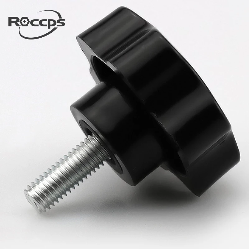 Бакелитовые винты с пластиковой головкой и цветком сливы, ручные скрученные винты с пятиконечной звездой, ручка, пластиковая ручка, винт