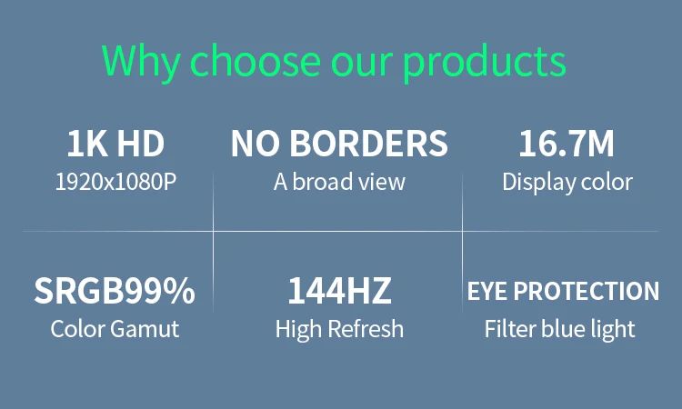 Anti Blue Light Gaming Monitors 24 27 inch 75hz 144hz Lcd Led Monitors Computer.jpg